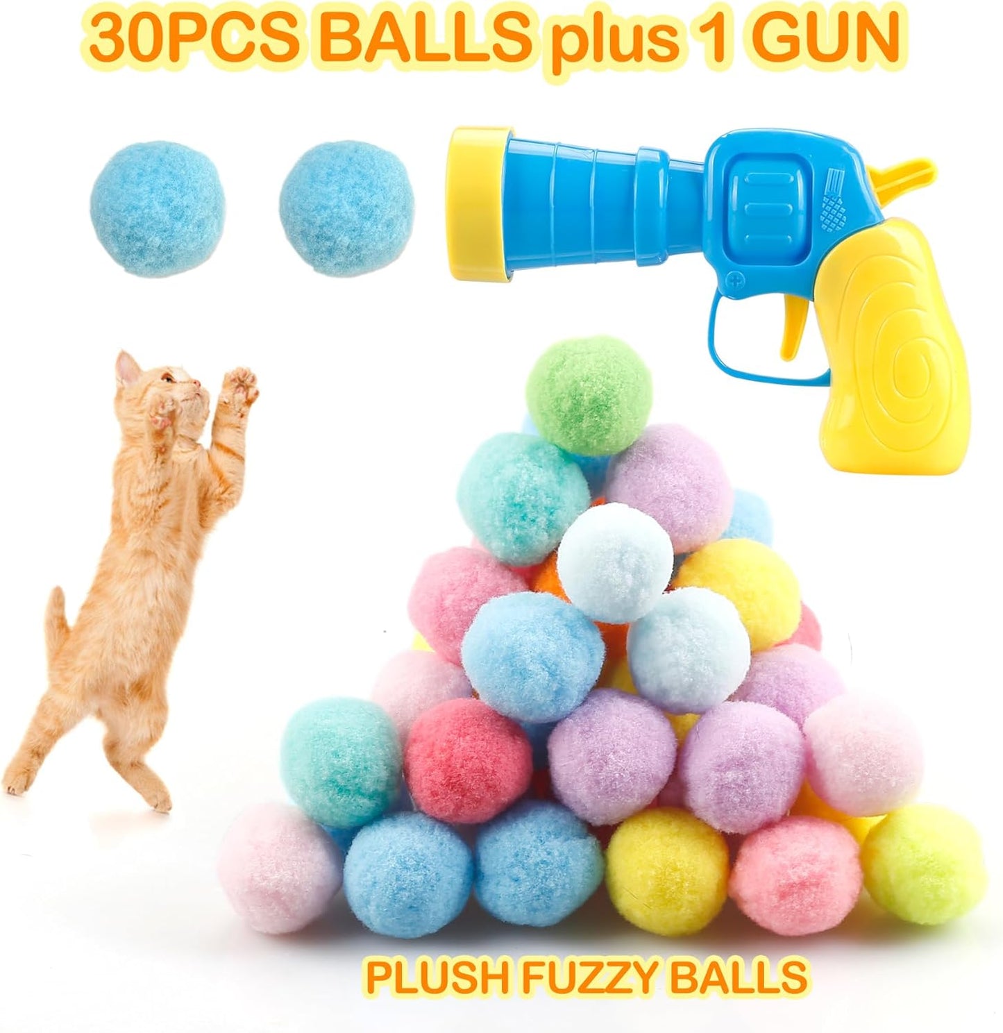 Lanzador de Pelotas para Gatos Divertido